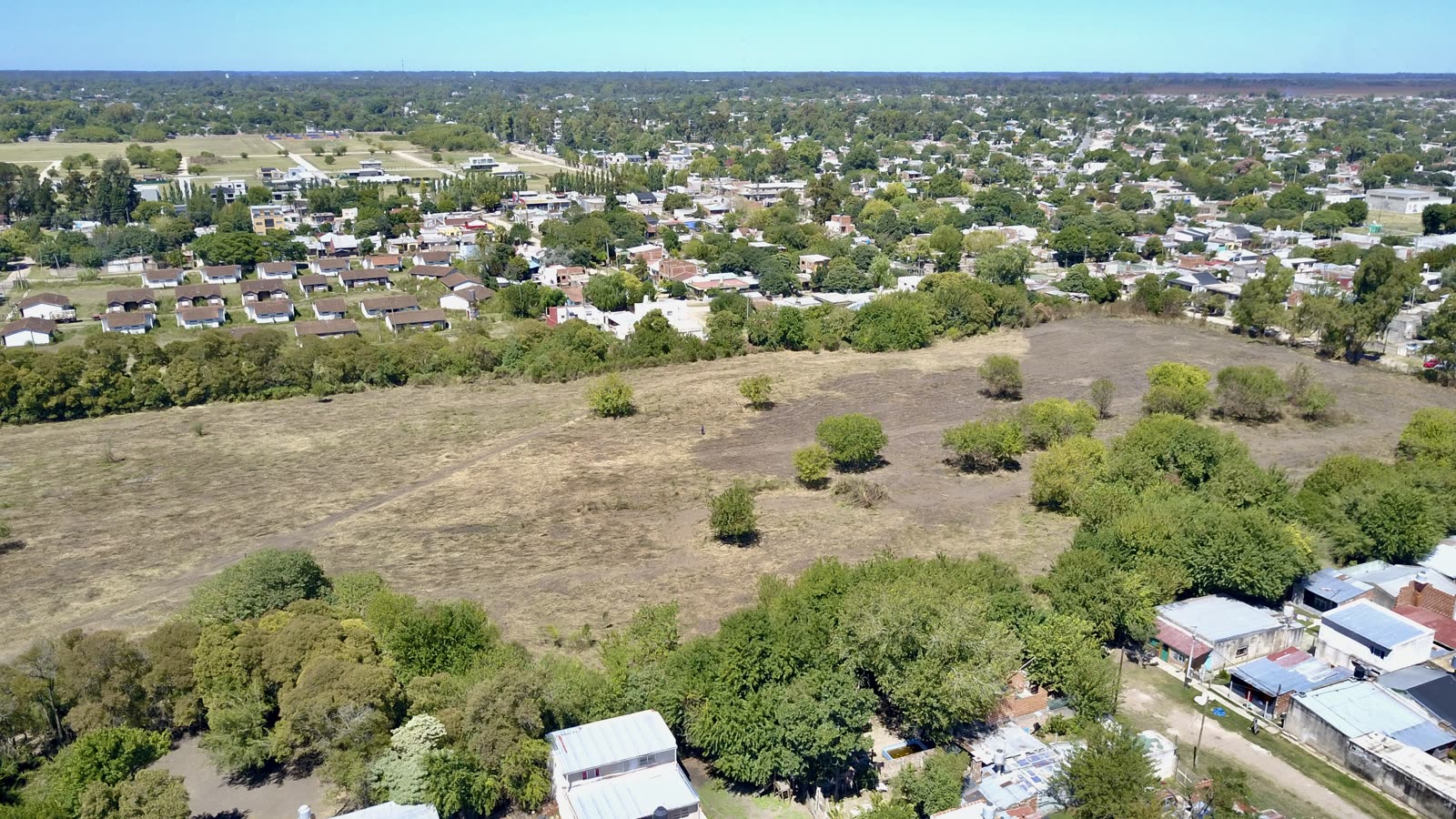 Terreno desde drone